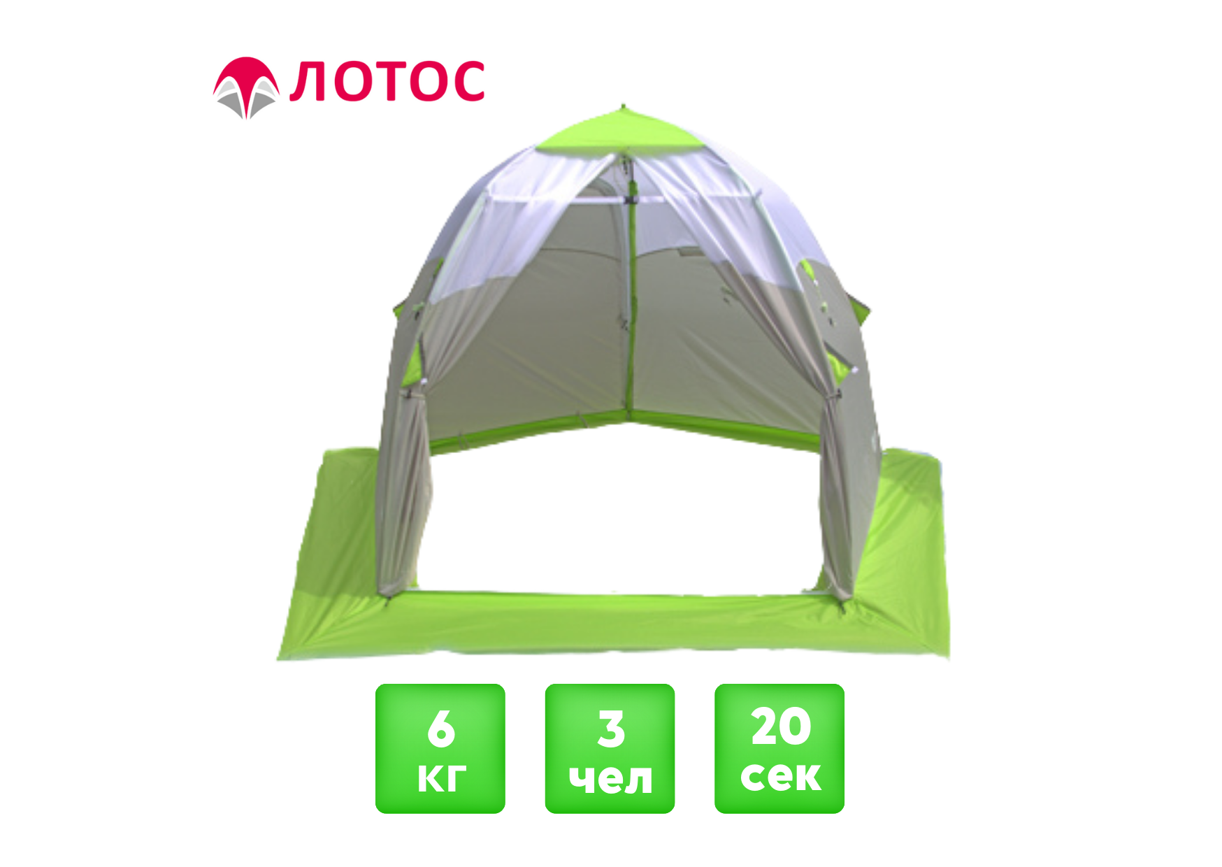 Тенты и полы для палаток от производителя