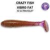 Мягкая приманка CRAZY FISH Vibro fat 2.7" 1-71-12-6, фото 