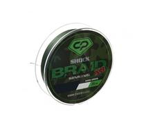 Шок-лидер CARP PRO Shock Braid PE 8x 25 lb 25м Dark Green, фото 