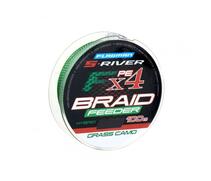 Шнур FLAGMAN S-River Feeder Braid 100м 0.14мм, фото 