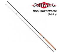 Спиннинг Mikado NSC LIGHT SPIN  250 up to 5-20g, фото 