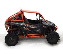 Защита порогов сталь для квадроцикла POLARIS RZR 1000 2013-, фото 