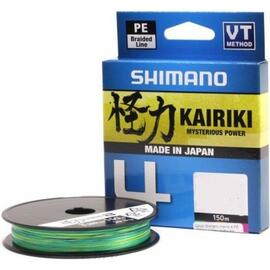 Шнур плетеный SHIMANO Kairiki 4 150m 0,28mm 26,0kg Multi Color, фото 