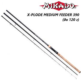 Удилище фидерное Mikado X-PLODE MEDIUM FEEDER 390 (до 120 г), фото 