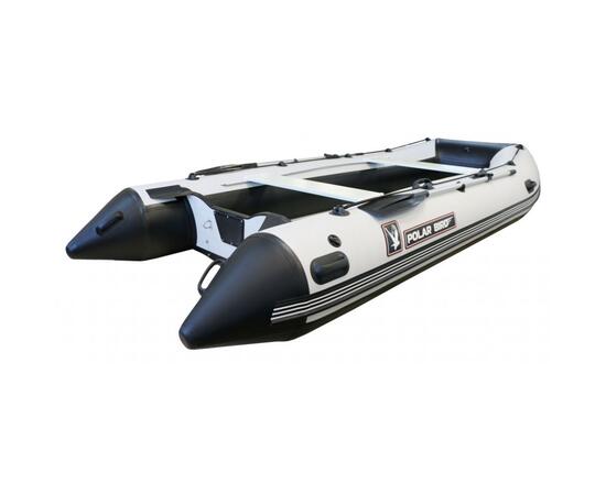 Лодка Polar Bird 400E NEW Eagle (Орлан) черный белый, Расцветка: белый/черный, фото , изображение 3