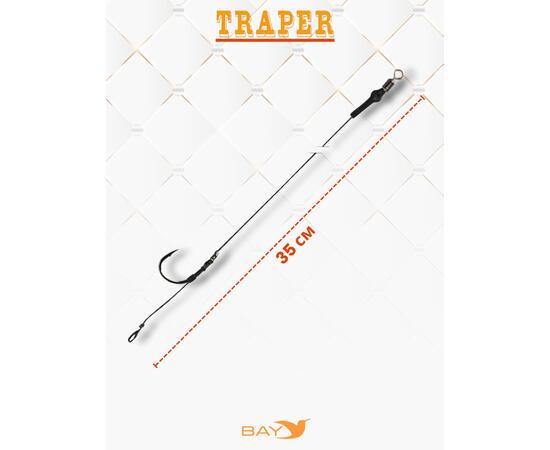 Оснастка Traper LONG RIG 6, 25LB карповая, фото , изображение 2