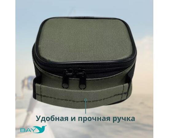 Чехол для катушки Bay квадратная ЧК0 олива, фото , изображение 4