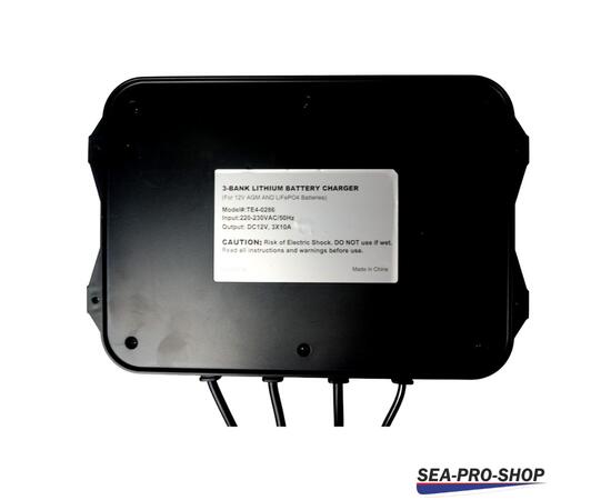 Зарядное устройство Sea-Pro ТЕ4-0286 (1х12В AGM, 2х12В LiFePo4), фото , изображение 3