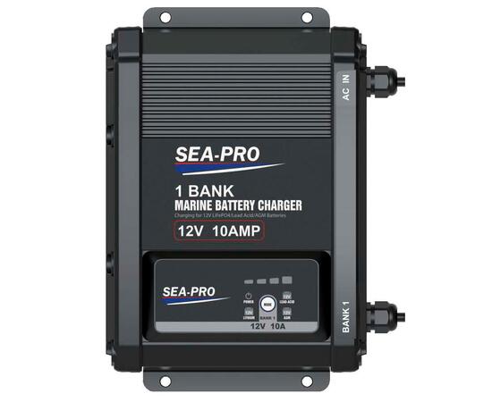 Зарядное устройство Sea-Pro ТЕ4-0324A (1х12В AGM, LEAD-ACID, LiFePo4), фото 