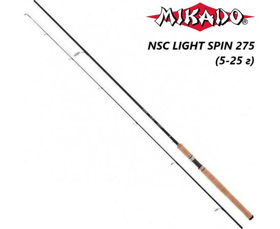 Спиннинговое удилище Mikado NSC LIGHT SPIN 275 (5-25 г), фото 