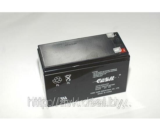 Аккумулятор Casil 12V 7Ah CA1270, фото , изображение 2