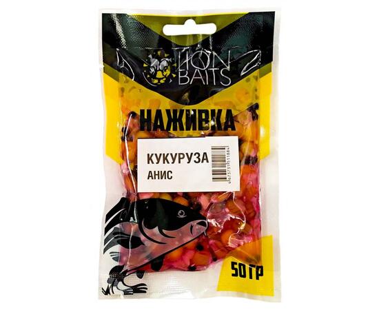 LION BAITS Кукуруза насадочная "Наживка" натуральная "Анис" 50гр, фото 