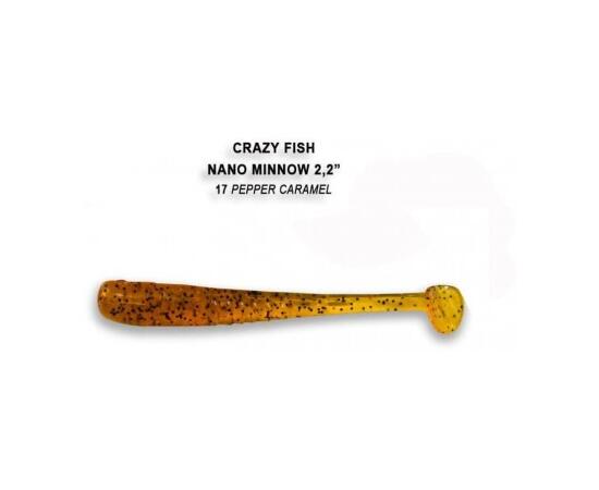 Мягкая приманка CRAZY FISH Nano Minnow 1.6" 6-40-17-6, фото 