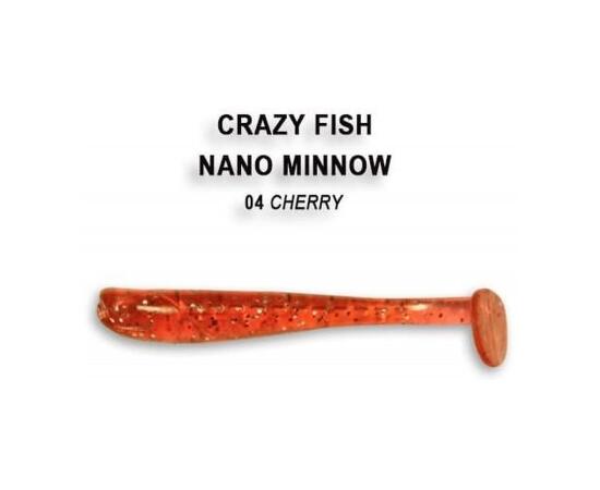 Мягкая приманка CRAZY FISH Nano Minnow 1.6" 6-40-4-6, фото 