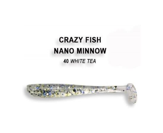 Мягкая приманка CRAZY FISH Nano Minnow 1.6" 6-40-40-6, фото 