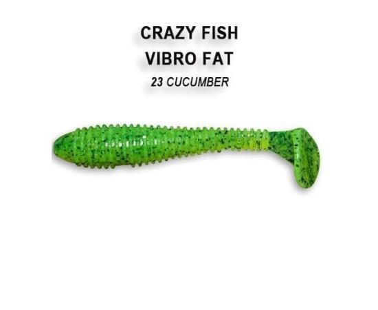 Мягкая приманка CRAZY FISH Vibro fat 2.7" 1-71-23-6, фото 