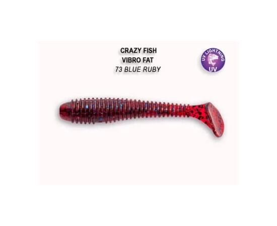 Мягкая приманка CRAZY FISH Vibro fat 2.7" 1-71-73-6, фото 