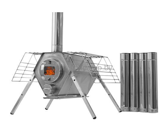 Печка походная туристическая дровяная